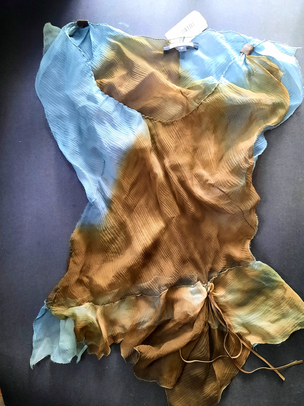 🧚‍🏷NWT🪙Rare Find!🍀Y2K (minor flaws) Neiman Marcus Ruffle Tie-Detail Camisole